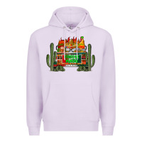 Lilac cinco de mayo truck Premium Hoodie - RacoonDesign