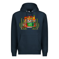 Navy cinco de mayo truck Premium Hoodie - RacoonDesign