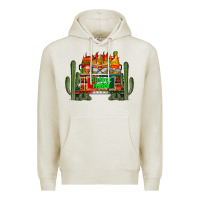 Oatmeal Heather cinco de mayo truck Premium Hoodie - RacoonDesign