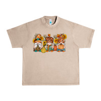 French Oak fall gnomes pumpkin sunflowers Urban Heavy Tee - Artiststas