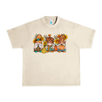 Sandshell fall gnomes pumpkin sunflowers Urban Heavy Tee - Artiststas