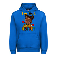 Cobalt i am black history Urban Hoodie - HRA Design Shop