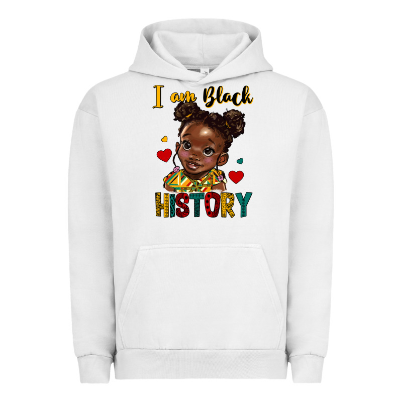 I Am Black History Urban Hoodie by HRA Design Shop | Teevron