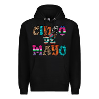 Black cinco de mayo Premium Hoodie - RacoonDesign
