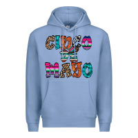 Colony Blue cinco de mayo Premium Hoodie - RacoonDesign