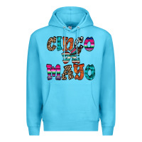 Ocean Blue cinco de mayo Premium Hoodie - RacoonDesign