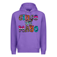 Purple cinco de mayo Premium Hoodie - RacoonDesign