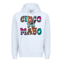 White cinco de mayo Premium Hoodie - RacoonDesign