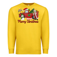 Lemon merry christmas truck Premium Sweatshirt - MaliasSmallBusiness