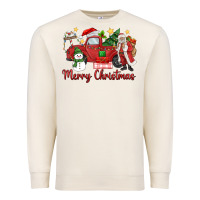 Sandshell merry christmas truck Premium Sweatshirt - MaliasSmallBusiness