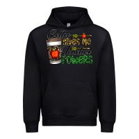Black coffee gives me teacher powers Urban Hoodie - CowhideDigitalArt