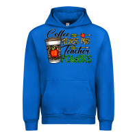 Cobalt coffee gives me teacher powers Urban Hoodie - CowhideDigitalArt
