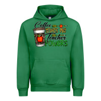 Emerald coffee gives me teacher powers Urban Hoodie - CowhideDigitalArt