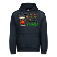 Navy coffee gives me teacher powers Urban Hoodie - CowhideDigitalArt