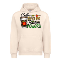 Sandshell coffee gives me teacher powers Urban Hoodie - CowhideDigitalArt