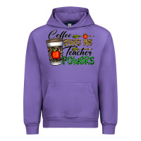 Tulip coffee gives me teacher powers Urban Hoodie - CowhideDigitalArt