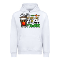 White coffee gives me teacher powers Urban Hoodie - CowhideDigitalArt