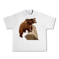 Lunar Rock California Grizzly Bear Urban Heavy Tee - RanaPortraitStore