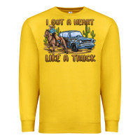 Lemon i got a heart like a truck Premium Sweatshirt - MaliasSmallBusiness