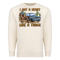 Sandshell i got a heart like a truck Premium Sweatshirt - MaliasSmallBusiness