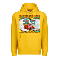 Lemon just a small town girl with car Premium Hoodie - HRA Design Shop