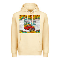 Pina Colada just a small town girl with car Premium Hoodie - HRA Design Shop