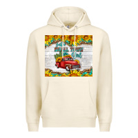 Tofu just a small town girl with car Premium Hoodie - HRA Design Shop