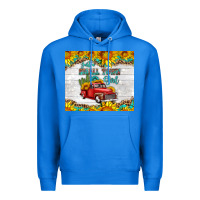 True Royal just a small town girl with car Premium Hoodie - HRA Design Shop