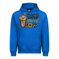 Cobalt cold like my soul Urban Hoodie - CowhideDigitalArt