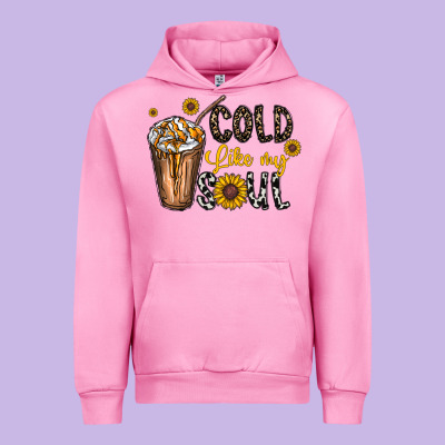 Cold Like My Soul Urban Hoodie Designed By Cowhidedigitalart