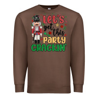Chestnut lets get this party crackin Premium Sweatshirt - MaliasSmallBusiness