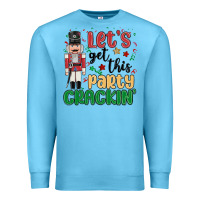 Ocean Blue lets get this party crackin Premium Sweatshirt - MaliasSmallBusiness