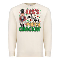 Sandshell lets get this party crackin Premium Sweatshirt - MaliasSmallBusiness