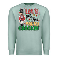 Seafoam lets get this party crackin Premium Sweatshirt - MaliasSmallBusiness