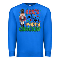 True Royal lets get this party crackin Premium Sweatshirt - MaliasSmallBusiness