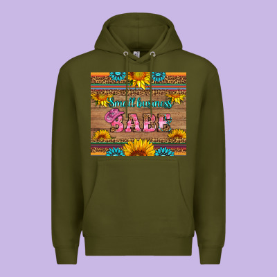 Small Business Babe Premium Hoodie Designed By Hra Design Shop