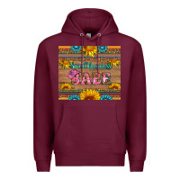 Burgundy small business babe Premium Hoodie - HRA Design Shop