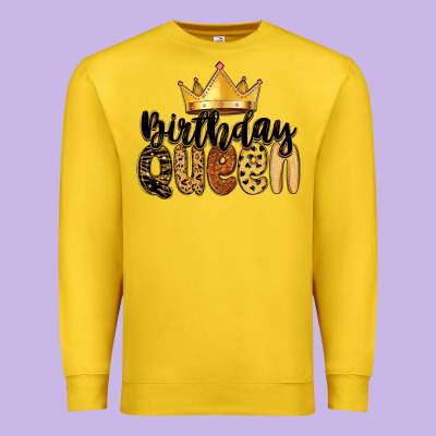 Premium Sweatshirt birthday queen