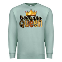 Seafoam birthday queen Premium Sweatshirt - MaliasSmallBusiness