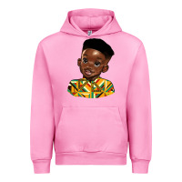Fuchsia Pink black boy Urban Hoodie - HRA Design Shop