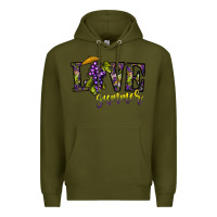 Army Green love summer Premium Hoodie - CowhideDigitalArt