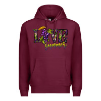 Burgundy love summer Premium Hoodie - CowhideDigitalArt