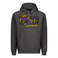 Charcoal Heather love summer Premium Hoodie - CowhideDigitalArt