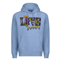 Colony Blue love summer Premium Hoodie - CowhideDigitalArt