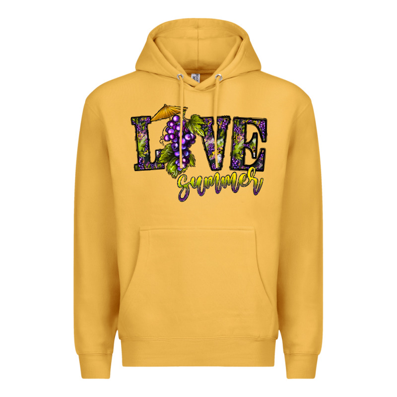 Love Summer Premium Hoodie by CowhideDigitalArt | Teevron