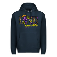 Navy love summer Premium Hoodie - CowhideDigitalArt