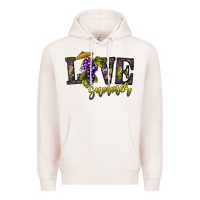 Pale Pink love summer Premium Hoodie - CowhideDigitalArt