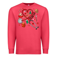 Cardinal christmas nurse Premium Sweatshirt - MaliasSmallBusiness