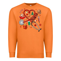 Carrot christmas nurse Premium Sweatshirt - MaliasSmallBusiness