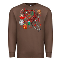 Chestnut christmas nurse Premium Sweatshirt - MaliasSmallBusiness
